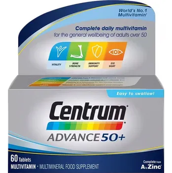 Fitness strava Centrum Advance 50+ 60 tablet