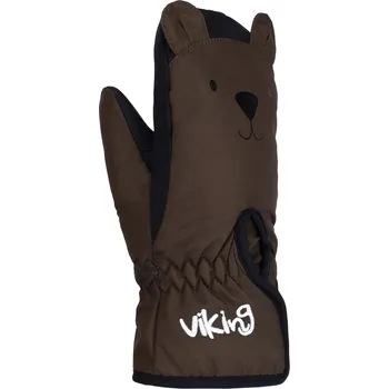 Rukavice Dětské palčáky Viking MINNIS hnědá 3
