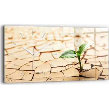 Hodiny Nástěnné hodiny Wallfluent zelené 60 cm