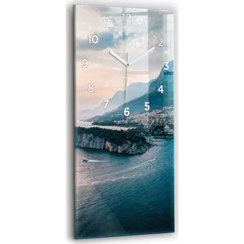 Hodiny Nástěnné hodiny Wallfluent modré 30 cm