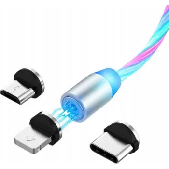 Datový kabel Magnetický kabel 3v1, 1 m