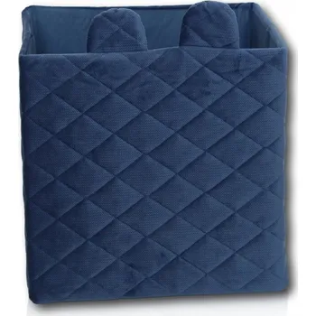 Úložný box Krabička Kontejner Koš na hračky tmavě modrá