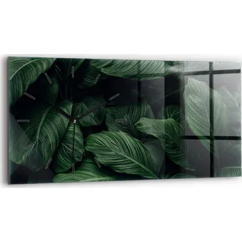 Hodiny Nástěnné hodiny Wallfluent zelené 60 cm