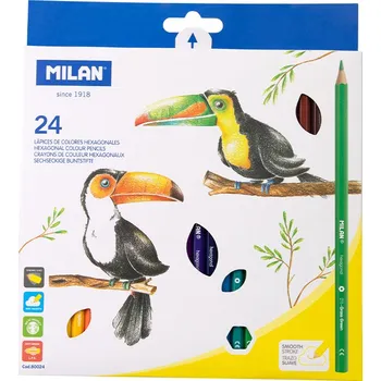 Pastelka Pastelky MILAN šestihranné 24 ks