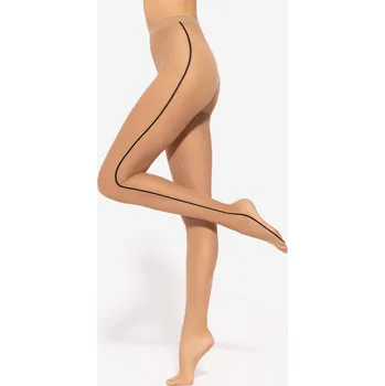 Dámské punčochy Punčochové kalhoty GATTA Flow 20 DEN wz.01 Barva: Daino - nero, Velikost: 3-M