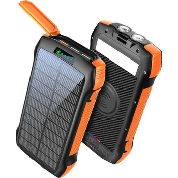 Powerbanka Wodasport SolarDozer WF33W, Solární powerbanka, Outdoor Adventure 20000 mAh