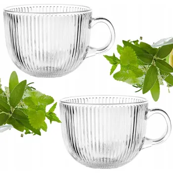 Sklenice Sklenice na kávu a čaj Domosfera 510 ml 2 ks