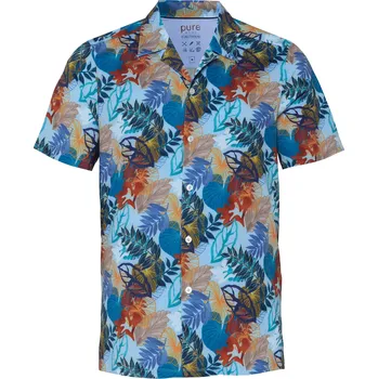 Pánská košile Košile Pure Slim Fit "Functional" vzorovaná E11310_22912_985 velikost: 39/40, délka rukávu: krátký rukáv