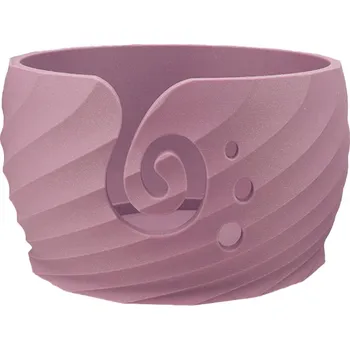 Organizér galanterie Pro Háčkování Miska na klubíčko OPTIK, M Pink Powder