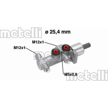 Brzdový válec Hlavní brzdový válec METELLI 05-0767