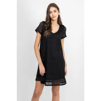 Dámské šaty Vero Moda dámské krajkové šaty Maya černé Velikost: S