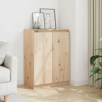 Příborník do zásuvky Příborník bílý 60 x 36 x 84 cm masivní borové dřevo