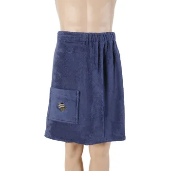 Wooline Pánský saunový kilt, modrá