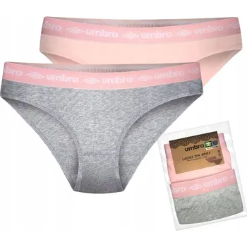 Dámské oblečení UMBRO Kalhotky Dámské 2 PÁRY Sportovní Bavlněné - S
