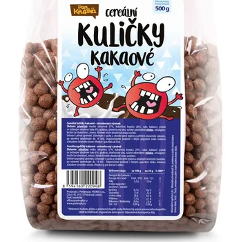 REJ Food S. R. O. Kakaové cereální kuličky 500g Balení: 8 ks