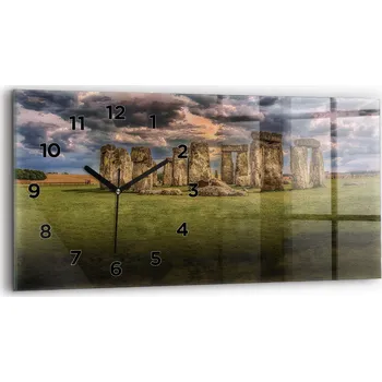 Hodiny Nástěnné hodiny Wallfluent zelené 60 cm