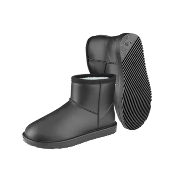 Jezdecká obuv Waldhausen Nízké boty s beránkem do deště Barva: Černá, Velikost: 43