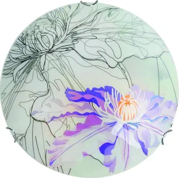 Stropní svítidlo Spring 40 fialové moderní kulaté do obýváku a ložnice E27