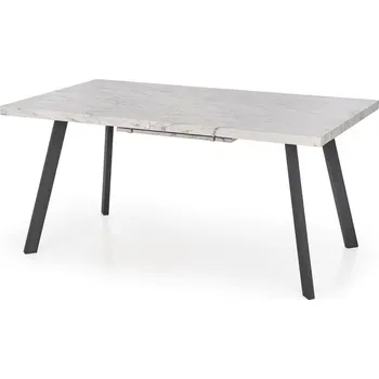 Jídelní stůl Rozkládací jídelní stůl Lasse moderní černý mramor 160–220 cm Intesi