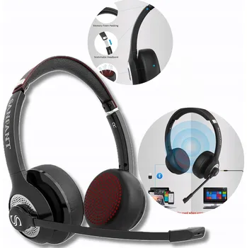 Sluchátka Bezdrátová sluchátka přes uši SANFANT EH02