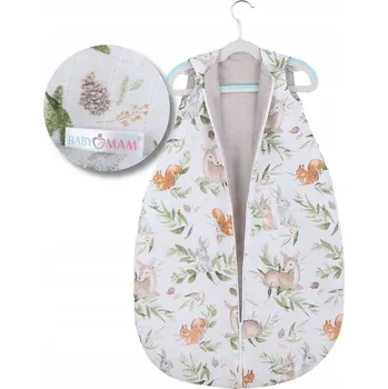 Zavinovačka MUŠELÍNOVÝ SPACÍ PYTEL PRO MIMINKA S NASTAVITELNOU DÉLKOU MUŠELÍN LIGHT BABYMAM