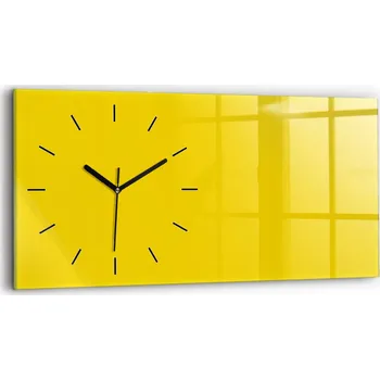 Hodiny Nástěnné hodiny Wallfluent žluté 60 cm