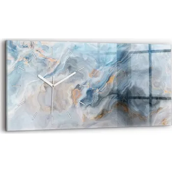 Hodiny Nástěnné hodiny Wallfluent modré 60 cm