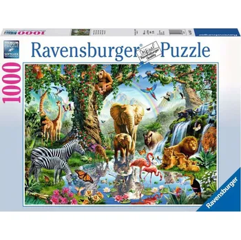 Puzzle PUZZLE 1000 dílků Dobrodružství v džungli, RAVENSBURGER