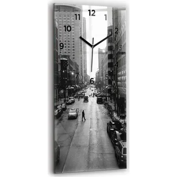 Hodiny Nástěnné hodiny Wallfluent černé 30 cm