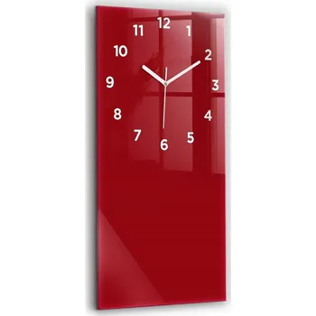 Hodiny Nástěnné hodiny Wallfluent červené 30 cm