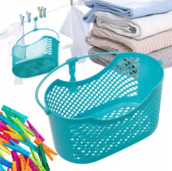 Úložný box Košík na Kolíčky - Praktický a funkční organizér | 20x12x11 cm