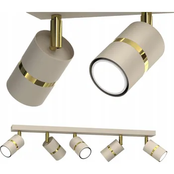 STROPNÍ SVÍTIDLO STROPNÍ POHYBLIVÉ ZÁVĚSNÉ SVÍTIDLO SPOT GU10 LED KAŠMÍROVÉ TUBY 5-BODOVÉ