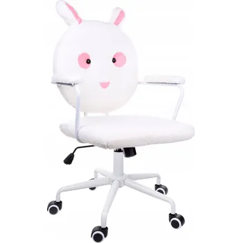 DĚTSKÁ KANCELÁŘSKÁ ŽIDLE KRÁLÍČEK GIOSEDIO BÍLÁ