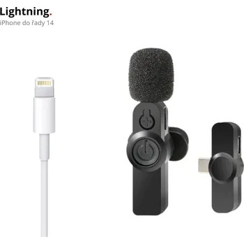 Mikrofon Bezdrátový Klopový Mikrofon Lightning