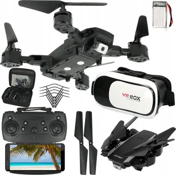 Dron Stator dronu Sky Hunter + Google 100 m 1800 mAh