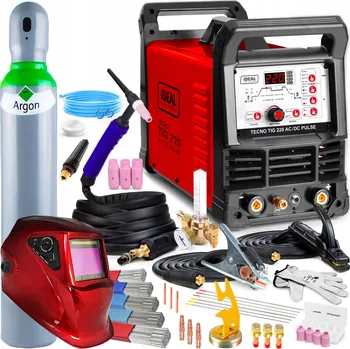 Svářečka Svářecí poloautomat IDEAL TECNO TIG 220 AC/DC PULS MPX MMA 220A 230V HF