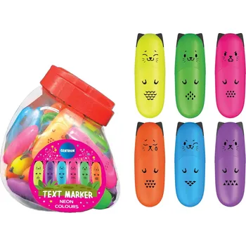 Zvýrazňovač Zvýrazňovač MINI CAT | 36 ks