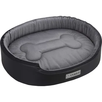 Pelíšek pro psa Welsti ortopedické pelíšek pro psa, černé, 68 cm x 55 cm