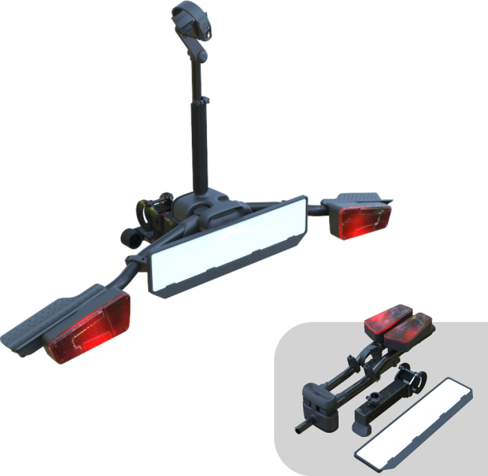 TMK system Nosič kol na tažné zařízení TMK Fly 01 (černý) + vak