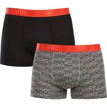 Sada pánského spodního prádla 2PACK pánské boxerky Puma vícebarevné (701231478 002) M 701231478 002 Možnost vrácení zboží ZDARMA do 120 dnů!