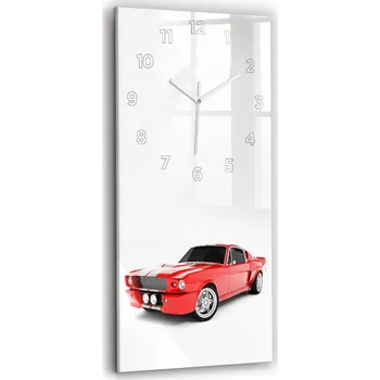 Hodiny Nástěnné hodiny Wallfluent červené 30 cm