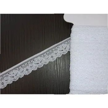 Krajka Krajka elastická, bílá 20 mm