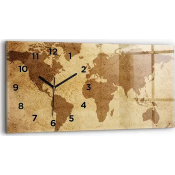 Hodiny Nástěnné hodiny Wallfluent hnědé 60 cm