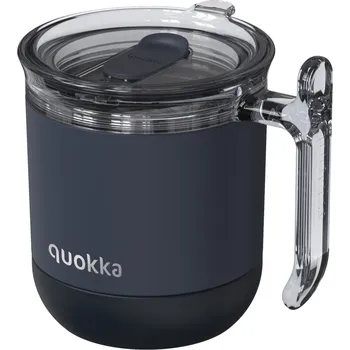 Termohrnek Wave, 260ml, Quokka, černý