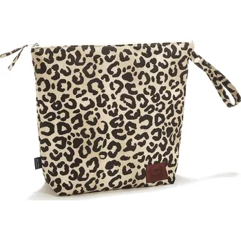 Kosmetická taška Voděodolná kosmetická taštička La Millou Leopard Cream by Magdalena Lamparska