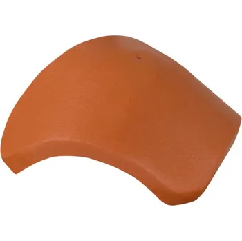 Střešní krytina Hřebenáč rozdělovací Bramac Protector s vrutem cihlově červená