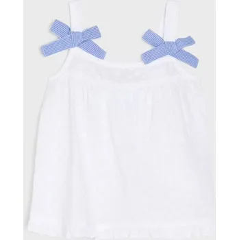 Oblečení a móda Sinsay - Halenka s&nbsp;ažurovým zdobením - krémová - 965EM-01X - 965EM-01X-86