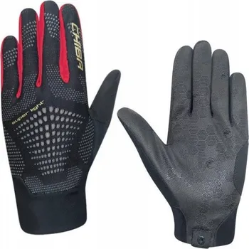 Cyklistické rukavice Cyklistické rukavice Chiba XXL černé