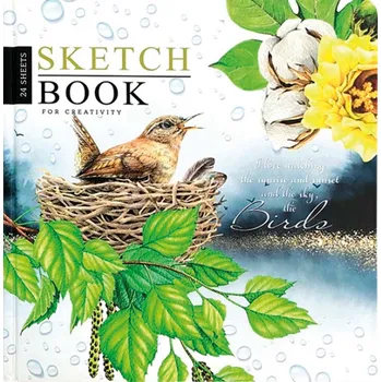 Výtvarný papír Skicák Sketchbook SPRING 20 x 20 cm