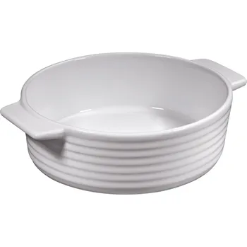 Küchenprofi BURGUND Zapékací mísa kulatá Ø 16×5 cm cm bílá